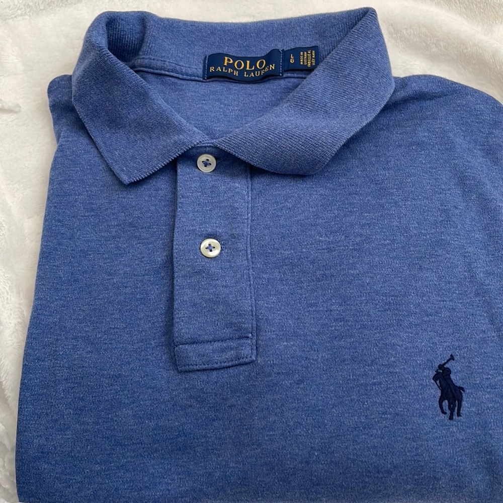 Used. Men's Classic-Fit Soft Cotton Polo Shirt